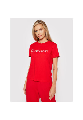 Calvin Klein Тишърт Core Logo K20K202142 Червен Regular Fit - Pepit.bg