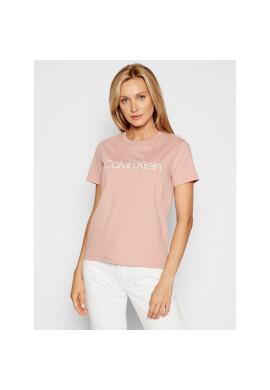 Calvin Klein Тишърт Core Logo K20K202142 Розов Regular Fit - Pepit.bg