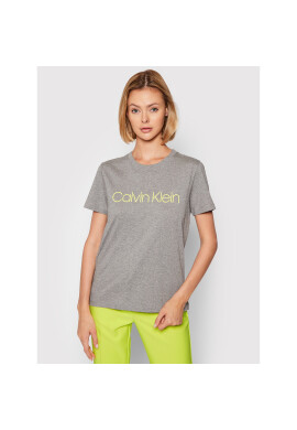 Calvin Klein Тишърт Core Logo K20K202142 Сив Regular Fit - Pepit.bg