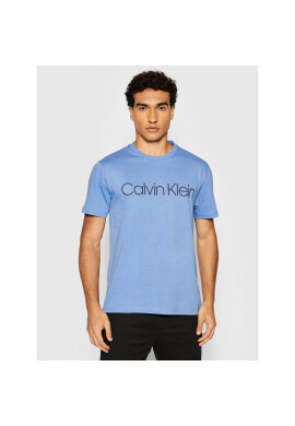 Calvin Klein Тишърт Front Logo K10K103078 Син Regular Fit - Pepit.bg