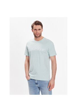 Calvin Klein Тишърт Front Logo K10K103078 Зелен Regular Fit - Pepit.bg