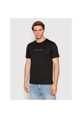 Calvin Klein Тишърт Front Logo K10K109802 Черен Regular Fit - Pepit.bg