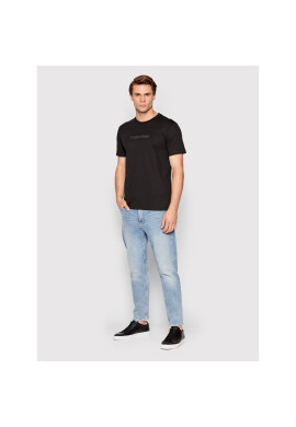 Calvin Klein Тишърт Front Logo K10K109802 Черен Regular Fit - Pepit.bg