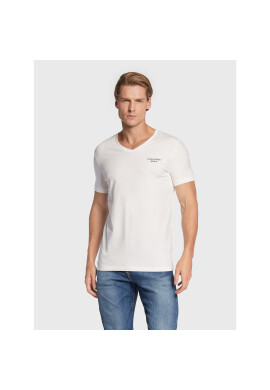 Calvin Klein Тишърт J30J320596 Бял Slim Fit - Pepit.bg
