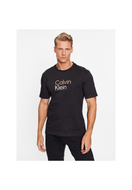 Calvin Klein Тишърт K10K111841 Черен Regular Fit - Pepit.bg
