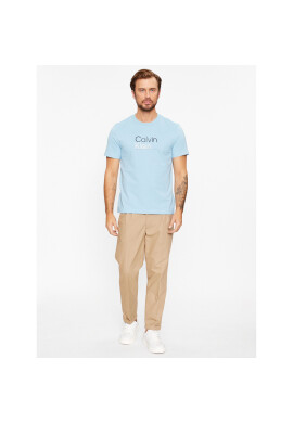 Calvin Klein Тишърт K10K111841 Син Regular Fit - Pepit.bg