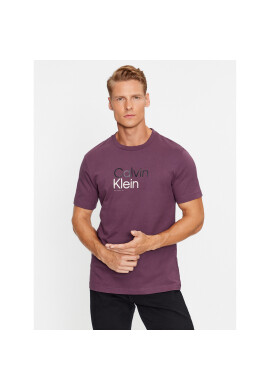Calvin Klein Тишърт K10K111841 Виолетов Regular Fit - Pepit.bg