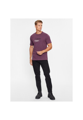 Calvin Klein Тишърт K10K111841 Виолетов Regular Fit - Pepit.bg