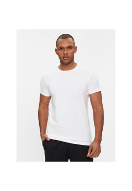 Calvin Klein Тишърт K10K112724 Бял Slim Fit - Pepit.bg