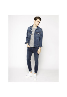 Calvin Klein Тишърт Logo K10K104063 Сив Regular Fit - Pepit.bg