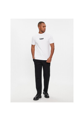 Calvin Klein Тишърт Logo K10K112395 Бял Regular Fit - Pepit.bg