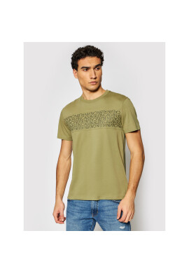 Calvin Klein Тишърт Logo Lines K10K106961 Зелен Regular Fit - Pepit.bg