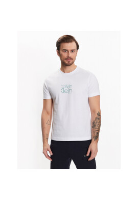 Calvin Klein Тишърт Mattie Front Logo K10K111122 Бял Regular Fit - Pepit.bg