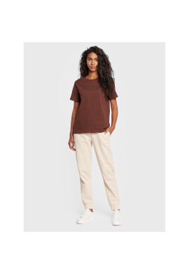 Calvin Klein Тишърт Micro Logo K20K203677 Кафяв Regular Fit - Pepit.bg