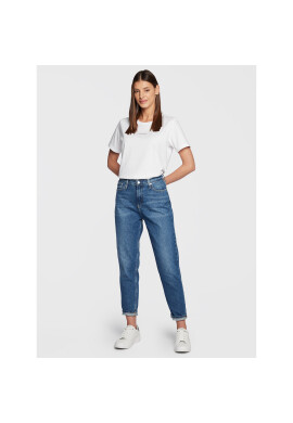 Calvin Klein Тишърт Micro Logo K20K205454 Бял Regular Fit - Pepit.bg