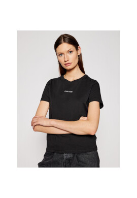 Calvin Klein Тишърт Mini K20K202912 Черен Regular Fit - Pepit.bg