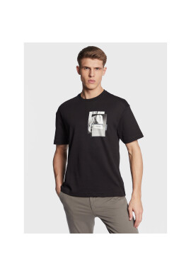 Calvin Klein Тишърт Modern Graphic K10K110792 Черен Regular Fit - Pepit.bg