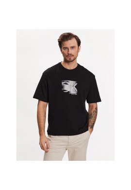 Calvin Klein Тишърт Motion Logo K10K111126 Черен Regular Fit - Pepit.bg