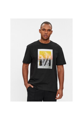 Calvin Klein Тишърт Sense Layer K10K112394 Черен Regular Fit - Pepit.bg