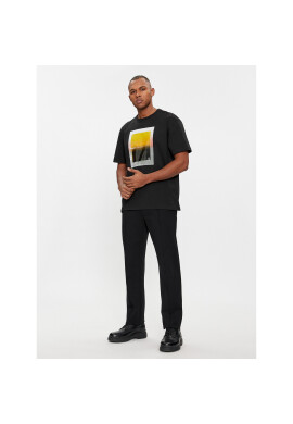 Calvin Klein Тишърт Sense Layer K10K112394 Черен Regular Fit - Pepit.bg