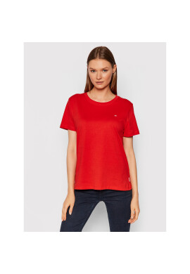 Calvin Klein Тишърт Small C-Neck K20K202132 Червен Regular Fit - Pepit.bg