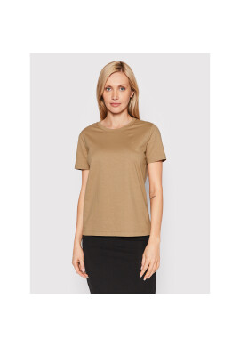 Calvin Klein Тишърт Smooth K20K204353 Кафяв Regular Fit - Pepit.bg