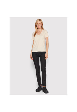 Calvin Klein Тишърт Smooth K20K204357 Бежов Regular Fit - Pepit.bg