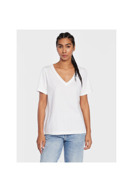 Calvin Klein Тишърт Smooth K20K205338 Бял Regular Fit - Pepit.bg