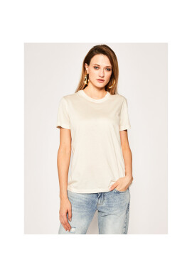 Calvin Klein Тишърт Ss Logo Tee K20K201723 Бежов Regular Fit - Pepit.bg