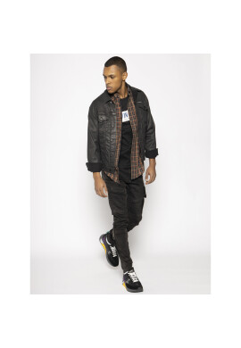 Calvin Klein Тишърт Stripe Logo K10K105165 Черен Regular Fit - Pepit.bg