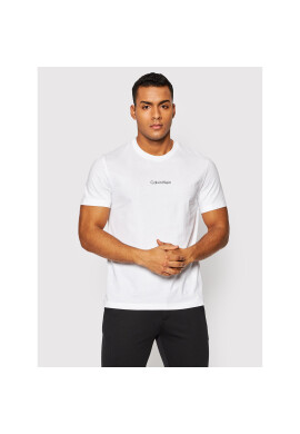 Calvin Klein Тишърт Thunder Logo Back K10K108453 Бял Regular Fit - Pepit.bg