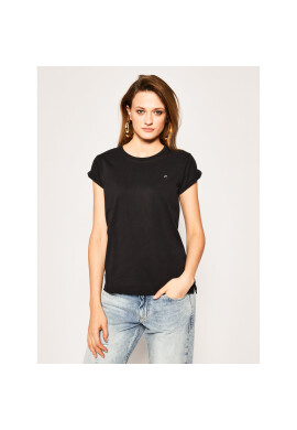 Calvin Klein Тишърт Turn Up K20K201982 Черен Regular Fit - Pepit.bg