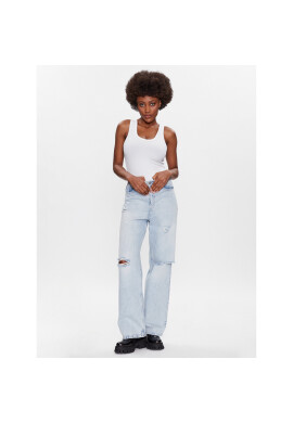 Calvin Klein топ K20K205546 Бял Regular Fit - Pepit.bg
