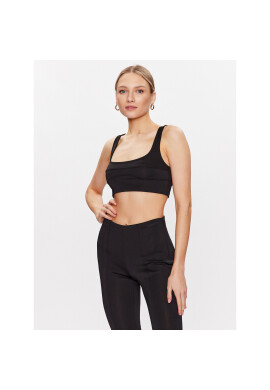 Calvin Klein топ Technical nit Bralette K20K205211 Черен Slim Fit - Pepit.bg