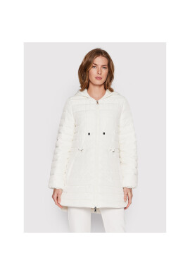 Cappellini Пухено яке M24423 06695 Бял Regular Fit - Pepit.bg