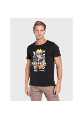 Capslab Тишърт Naruto CL/NS/1/TSC/NAR Черен Regular Fit - Pepit.bg