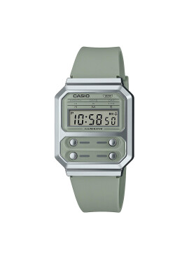 Casio Часовник A100WEF-3AEF Зелен - Pepit.bg