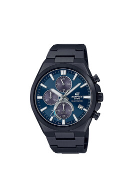 Casio Часовник Edifice Solar Powered Chronograph EFS-S630DC-2AVUEF Черен - Pepit.bg
