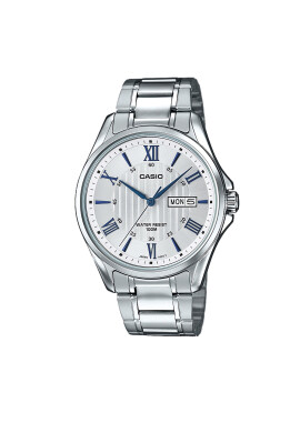 Casio Часовник MTP-1384D-7A2VEF Сребрист - Pepit.bg
