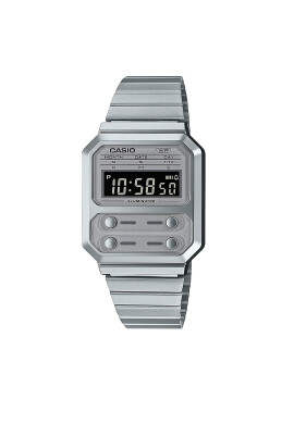 Casio Часовник Vintage A100WE-7BEF Сребрист - Pepit.bg