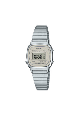 Casio Часовник Vintage Mini LA670WEA-8AEF Сребрист - Pepit.bg