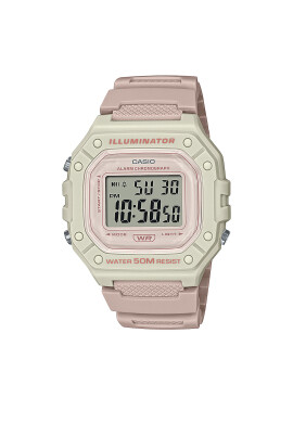 Casio Часовник W-218HC-4A2VEF Розов - Pepit.bg
