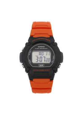 Casio Часовник W-219H-4AVEF Оранжев - Pepit.bg