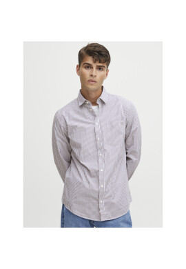 Casual Friday Риза 20504767 Кафяв Regular Fit - Pepit.bg