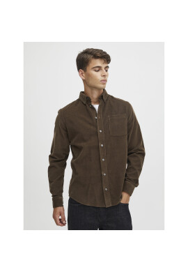 Casual Friday Риза 20504774 Кафяв Regular Fit - Pepit.bg