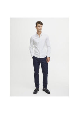 Casual Friday Риза 20504841 Бял Slim Fit - Pepit.bg