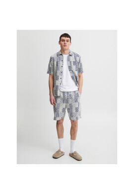 Casual Friday Шорти от плат 20504687 Син Regular Fit - Pepit.bg