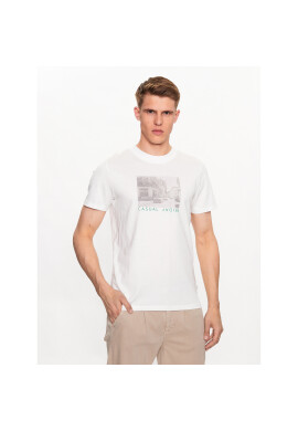 Casual Friday Тишърт 20504734 Бял Regular Fit - Pepit.bg