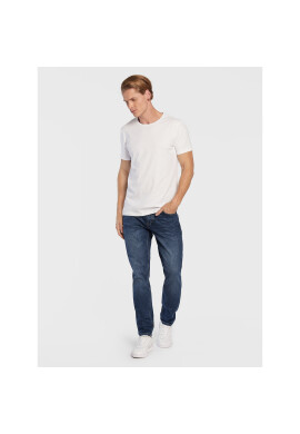 Casual Friday Тишърт David 20503063 Бял Slim Fit - Pepit.bg