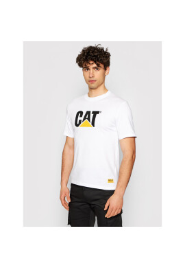 CATerpillar Тишърт 2511243 Бял Regular Fit - Pepit.bg